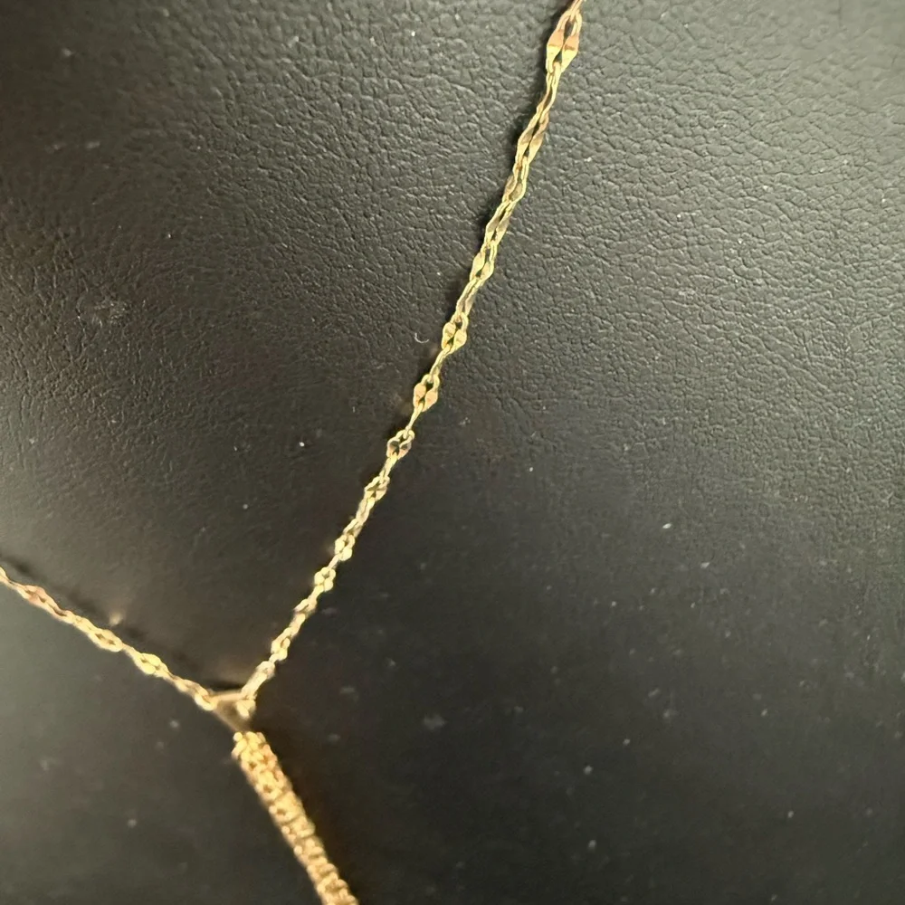 (1)Sterling Forever NEW Y Tassel Nevklace